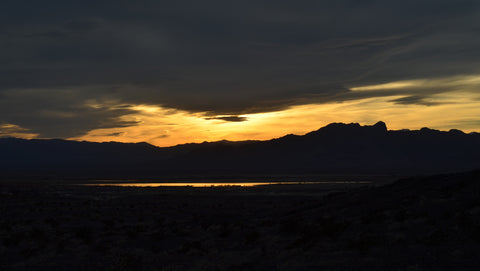 Desert Sunset - Poster